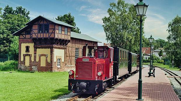 Schmalspurbahn "Lütt Kaffeebrenner"